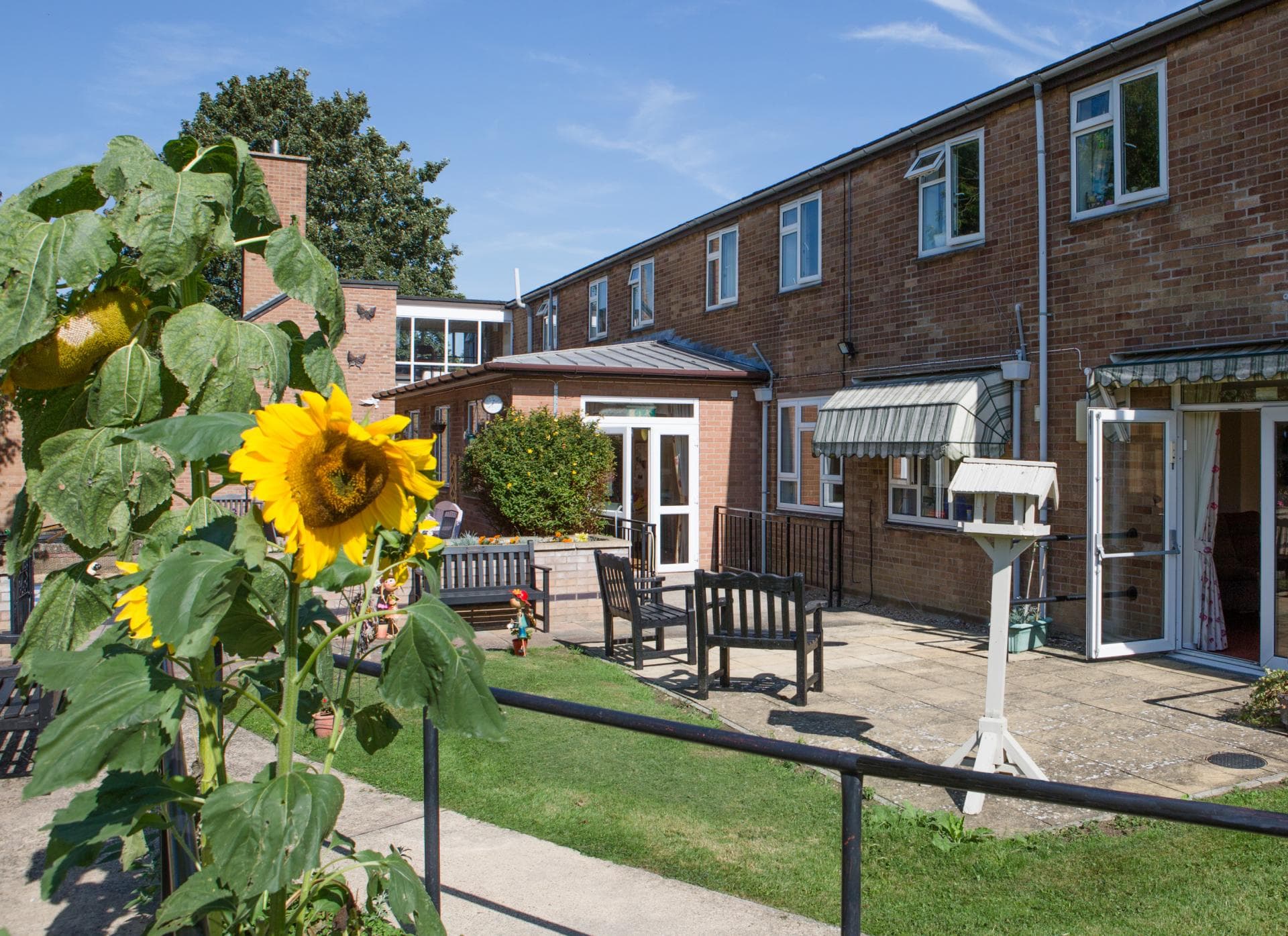 Exterior of Digby Court Care Home in Bourne, Lincolnshire