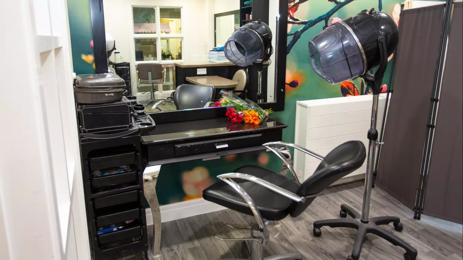 Salon of Dukeminster Court care home in Dunstable, Bedfordshire