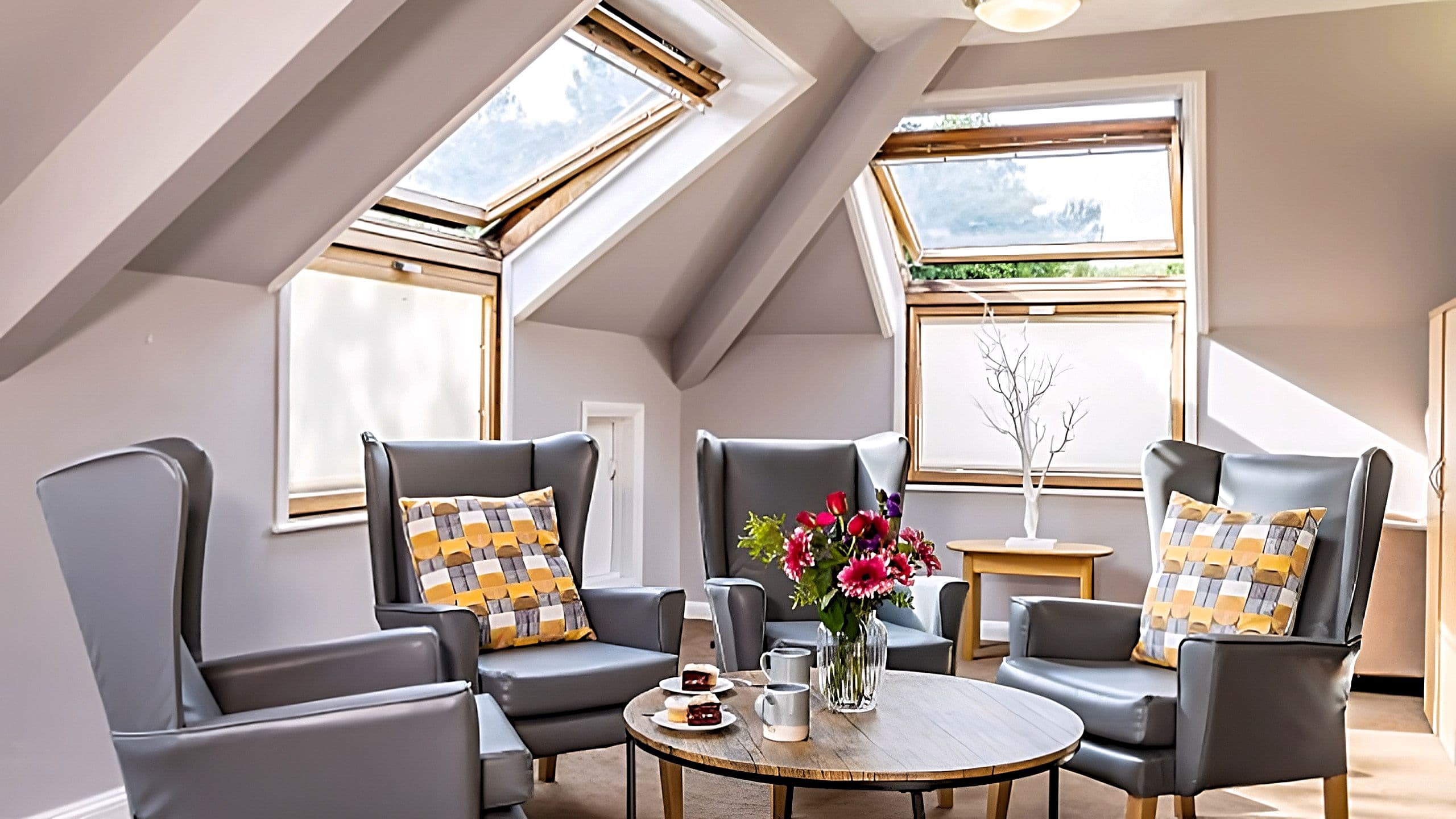 Lounge Area of Dussindale Park Care Home in Norwich, Norfolk