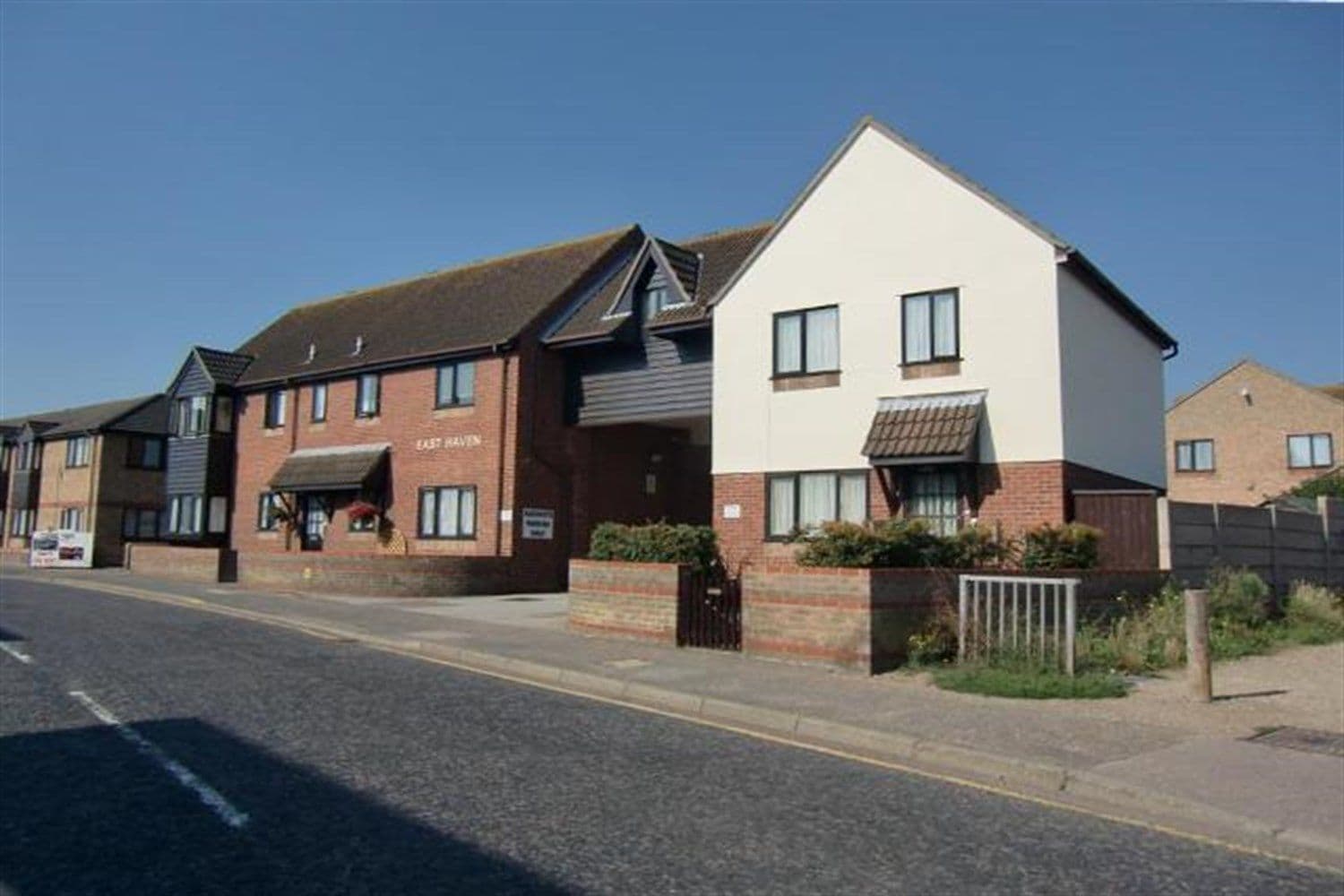 Exterior of East Haven Retirement Development in Clacton-on-Sea, Tendring