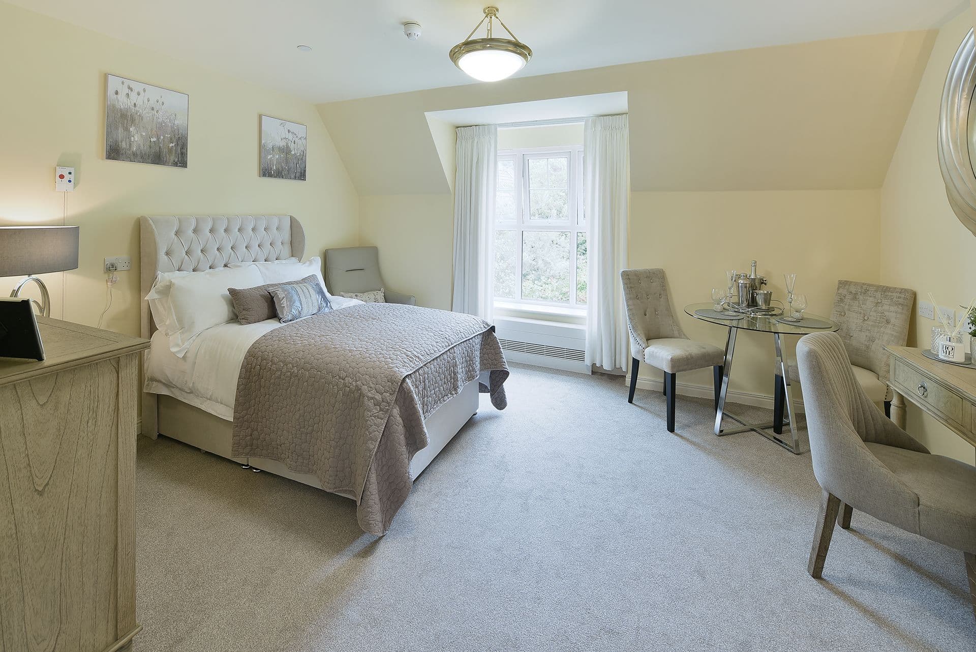 Bedroom in Eastbourne Gardens Care Home, Eastbourne, Sussex