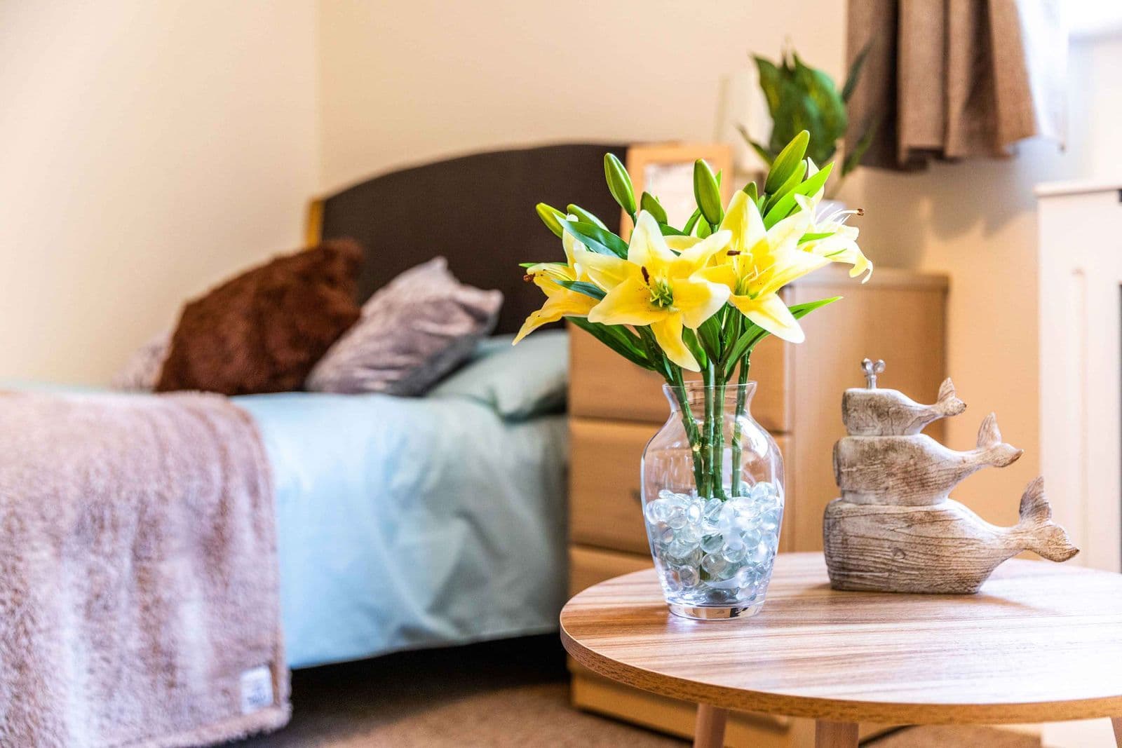 Bedroom of Edendale Lodge care home in Battle, East Sussex