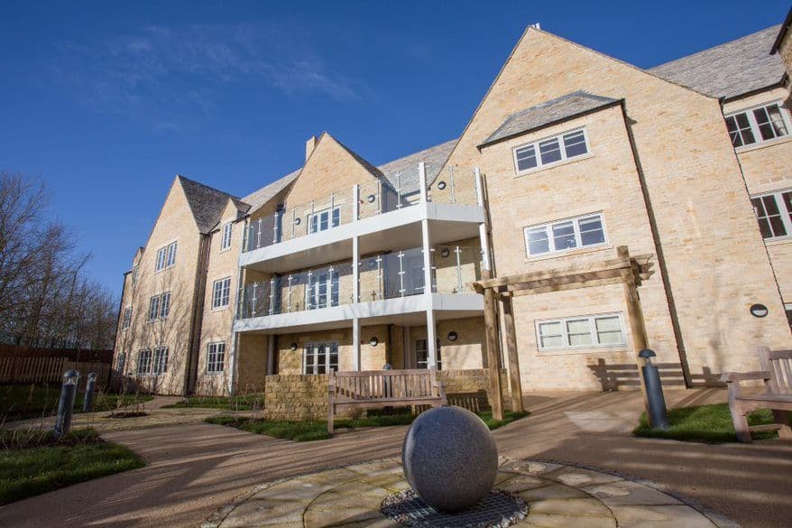 Exterior of Edwardstow Court Care Home in Stow-on-the-Wold, Cotswold