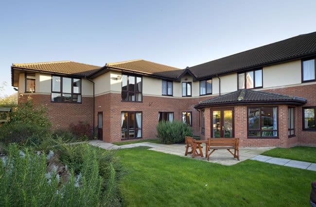 Exterior of Elwick Grange care home in Hartlepool, County Durham