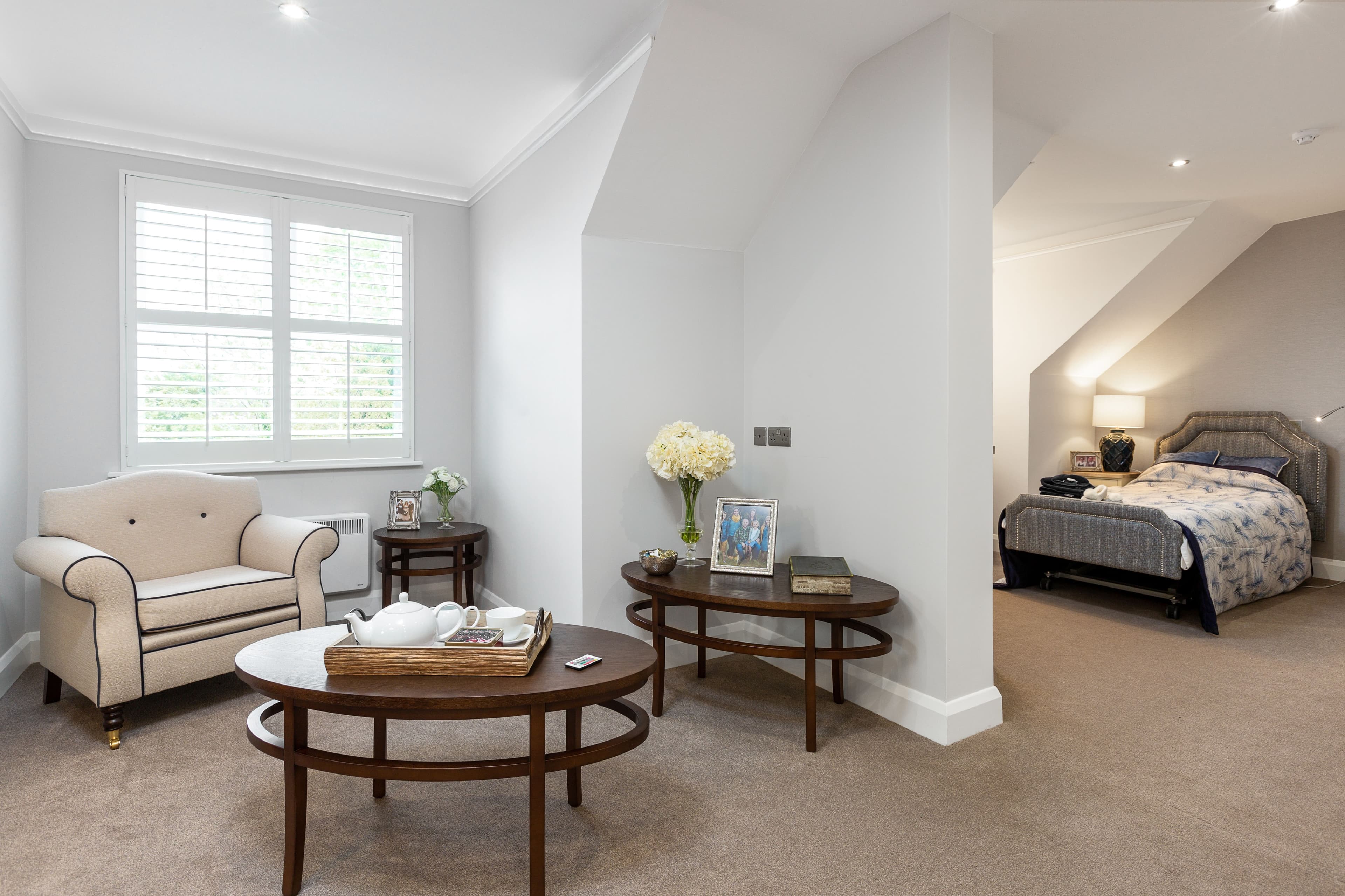 Bedroom at Etheldred House Care Home in Cambridge