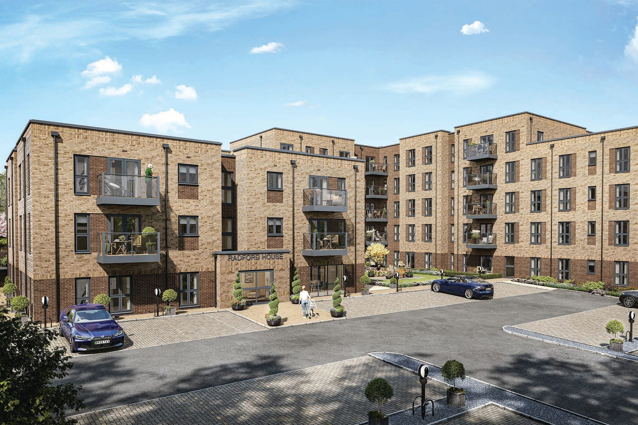 Adlington Retirement Living - Radford House in Weirfield Rd, Exeter EX2 4NF - 000