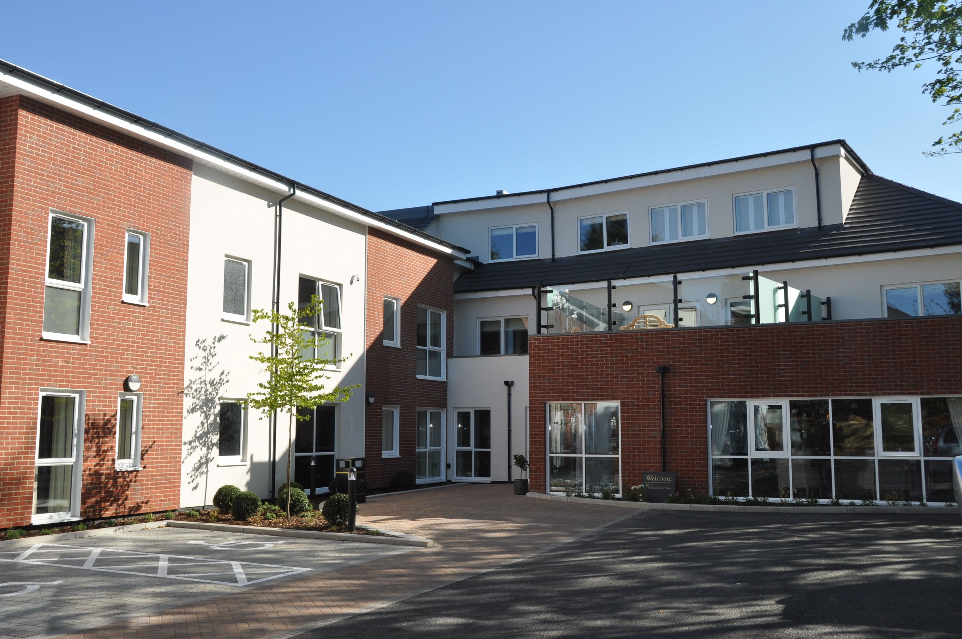 Exterior of Candlewood House care home in Harrow, Greater London