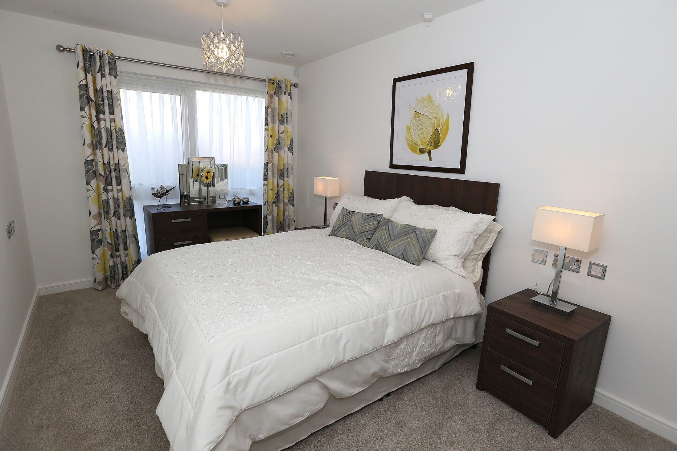 Bedroom of Longbridge retirement development in Longbridge, Birmingham