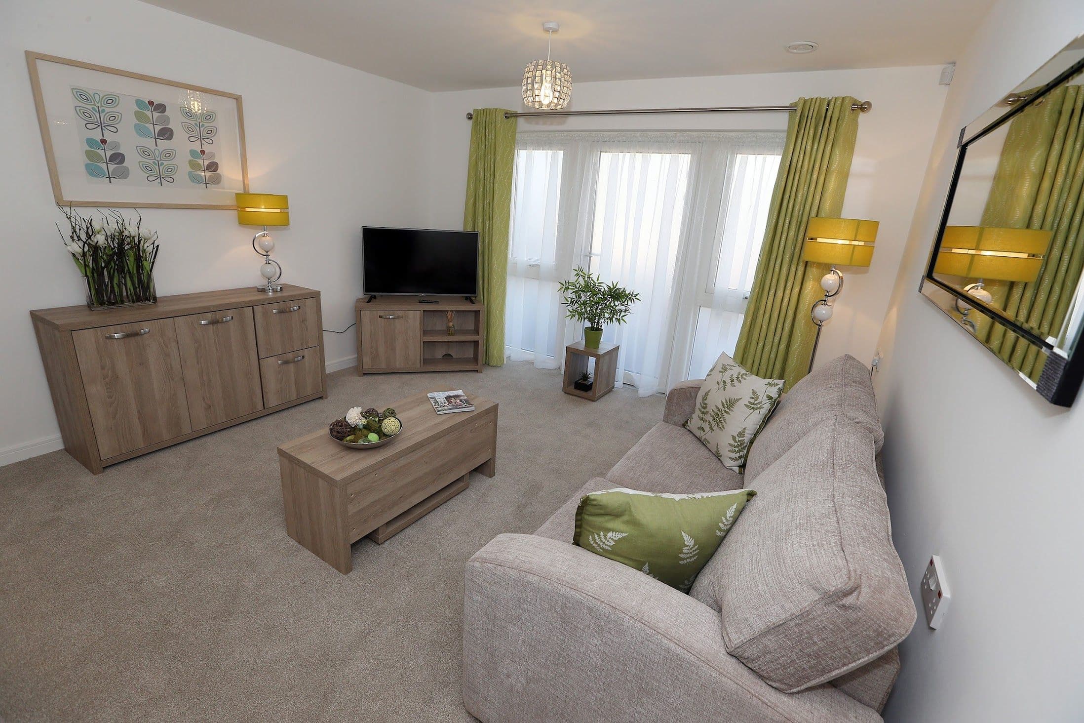 Lounge of Longbridge retirement development in Longbridge, Birmingham