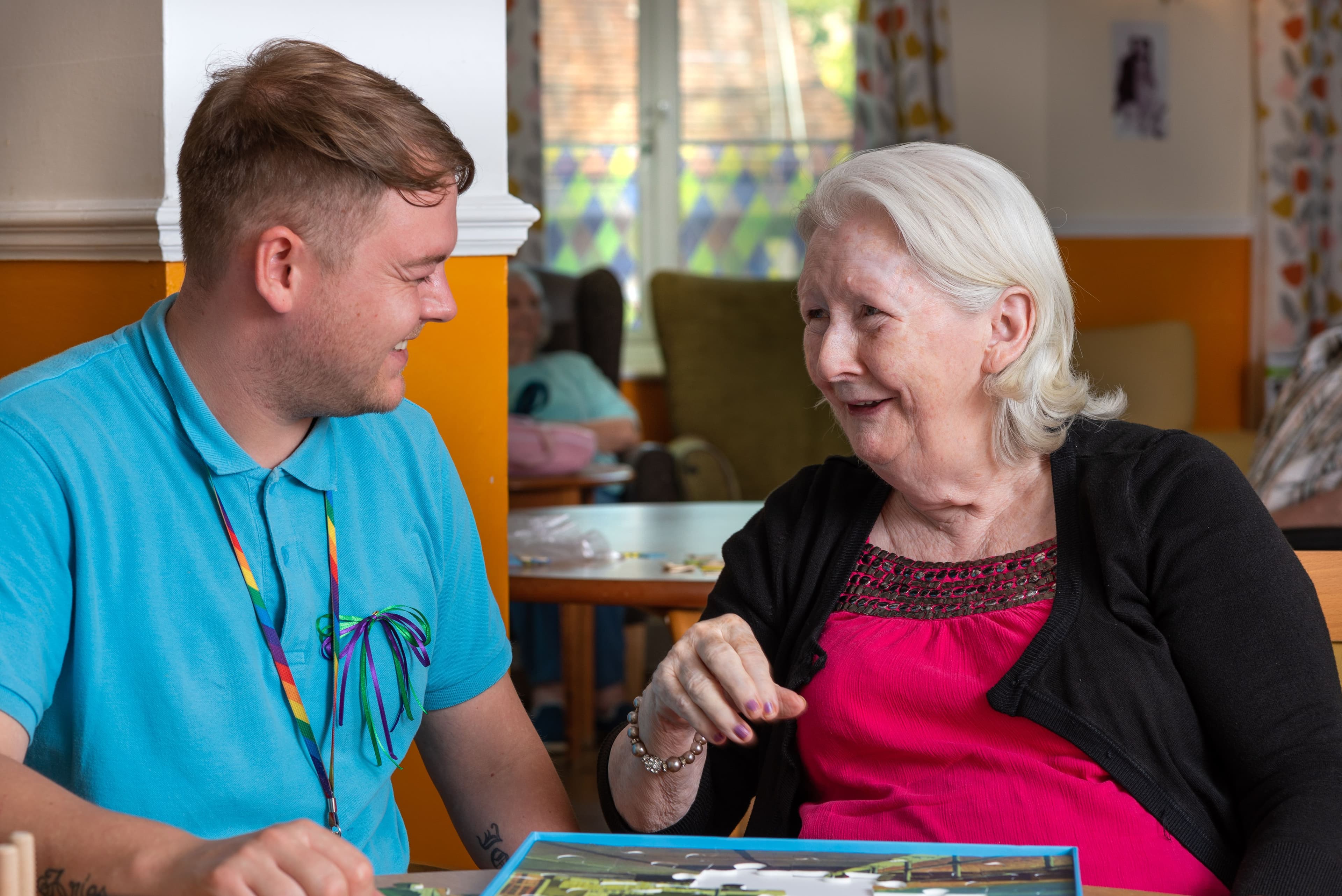 Staff of Forest Care Village in Borehamwood, Hertfordshire