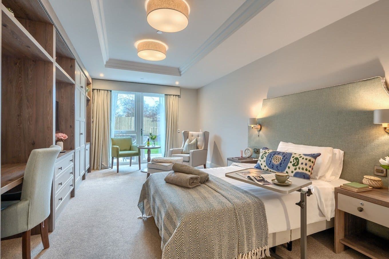 Bedroom of Fairfax Manor in Harrogate, Yorkshire