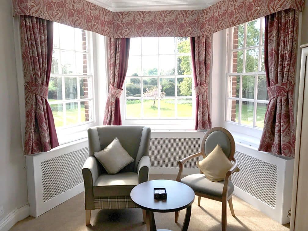 Lounge of Field House care home in Stourbridge, West Midlands