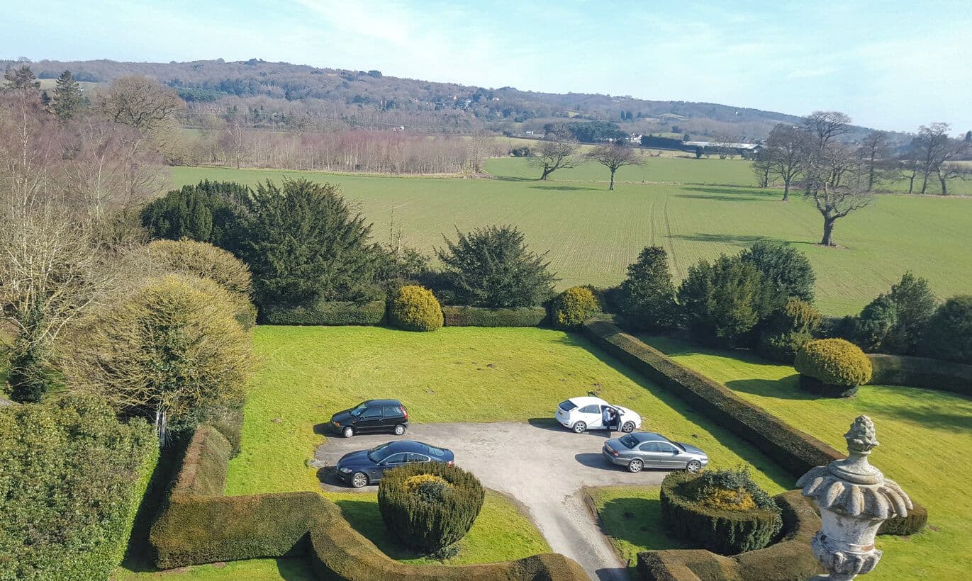 Grounds of Field House care home in Stourbridge, West Midlands