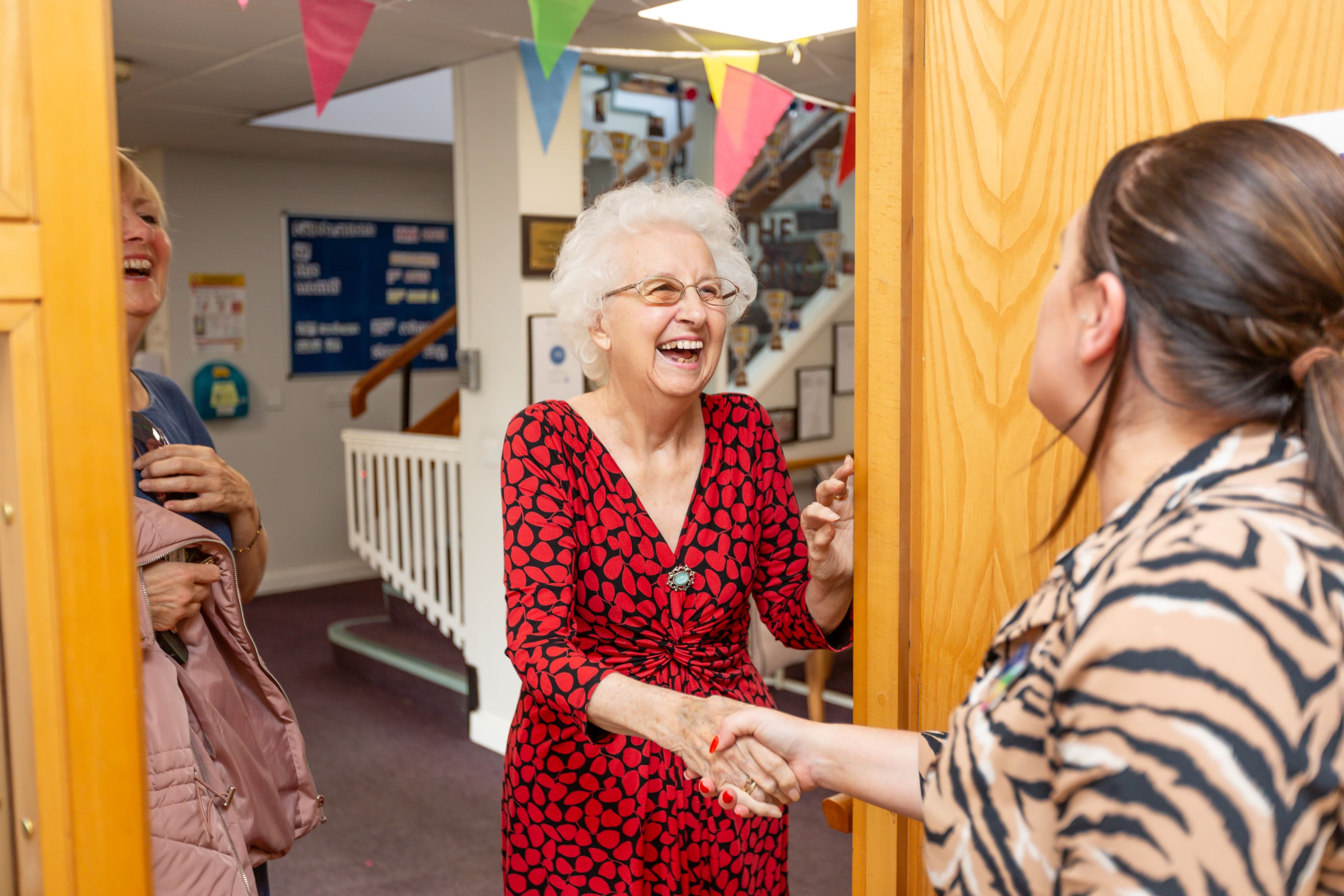 Resident at Fitzwilliam House care home in Cambridge