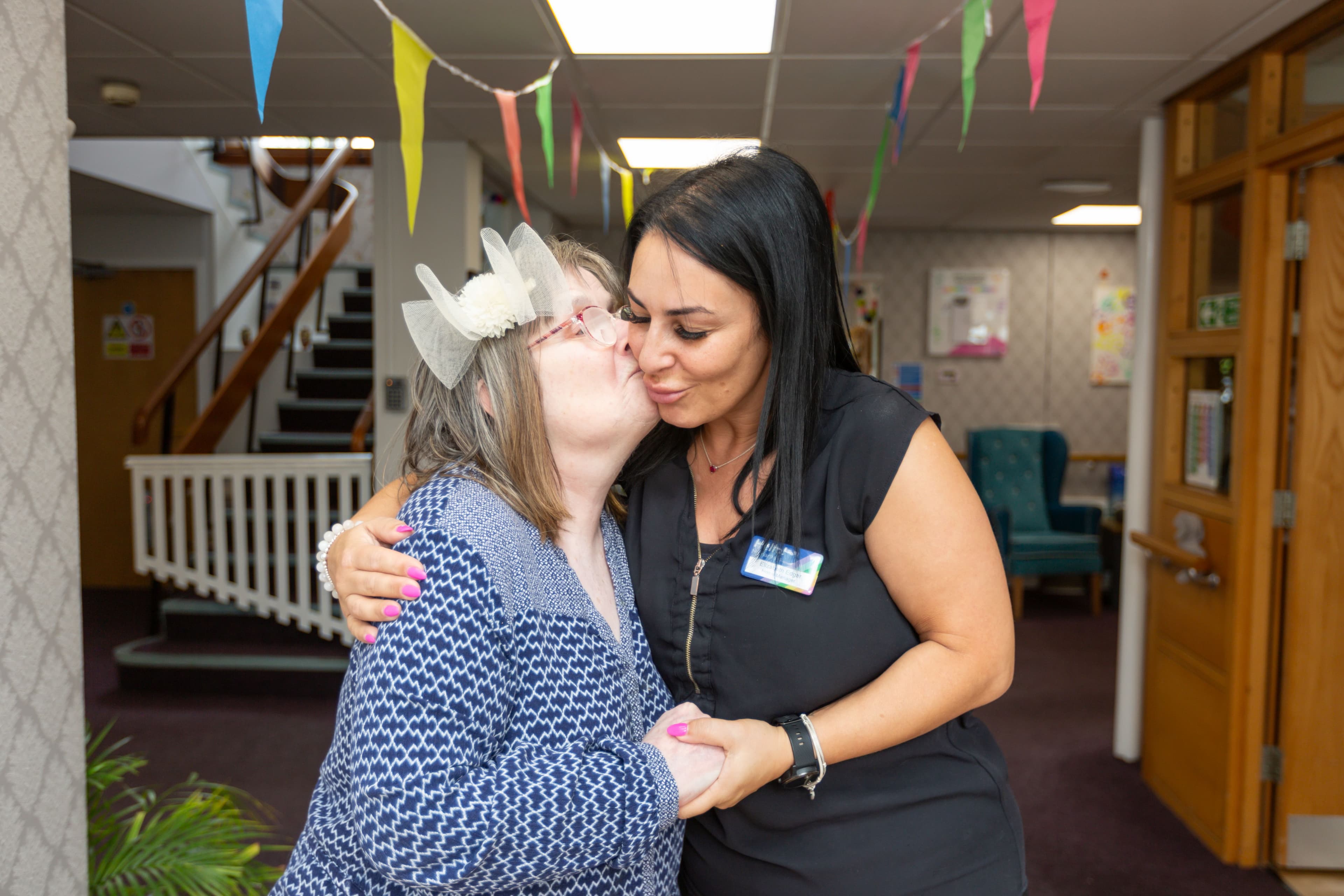 Resident at Fitzwilliam House care home in Cambridge