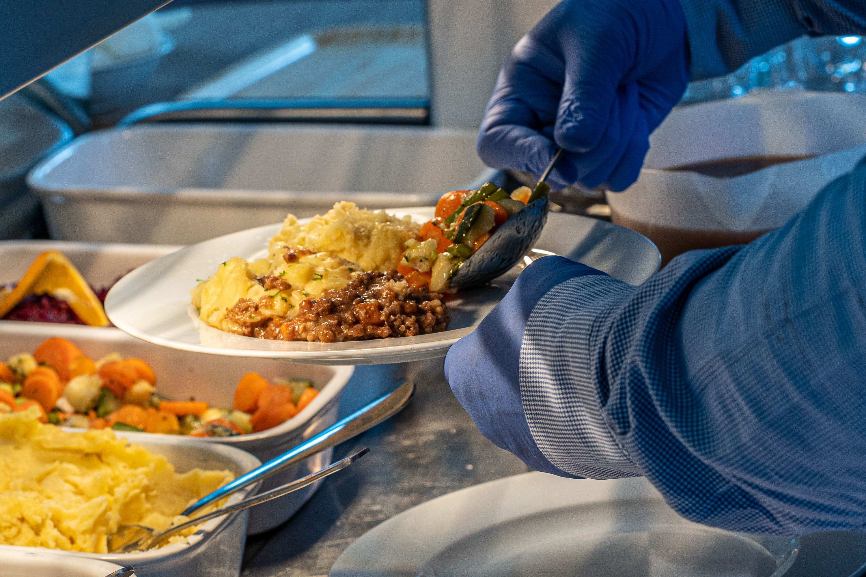 Meals at  Grace Manor care home in Gillingham, Kent