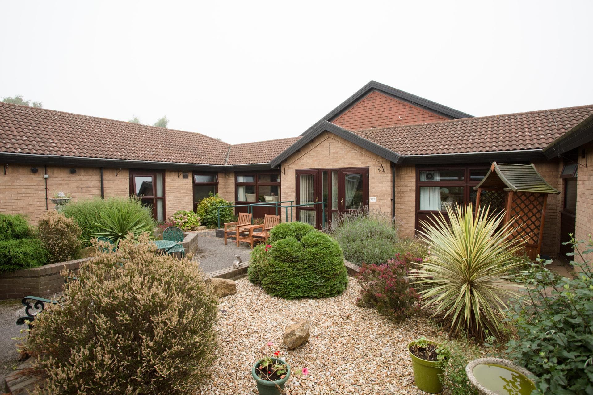 Exterior of Foxby Court Care Home in Gainsborough, West Lindsey