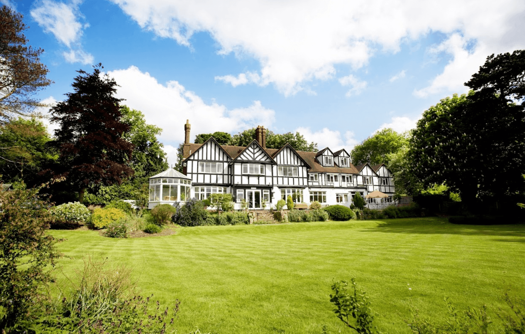 Exterior of Furze Hill Lodge Care Home in Banstead, Surrey