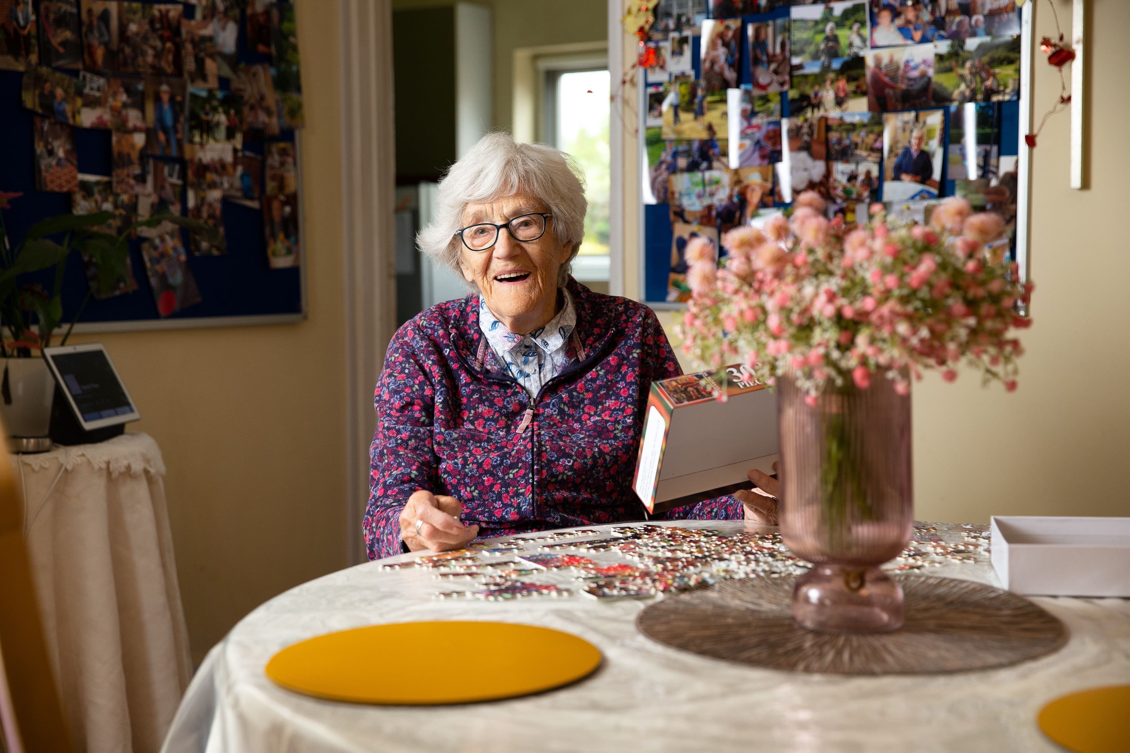 Dining Room at Garden Lodge Care Home in Glinton, Peterborough