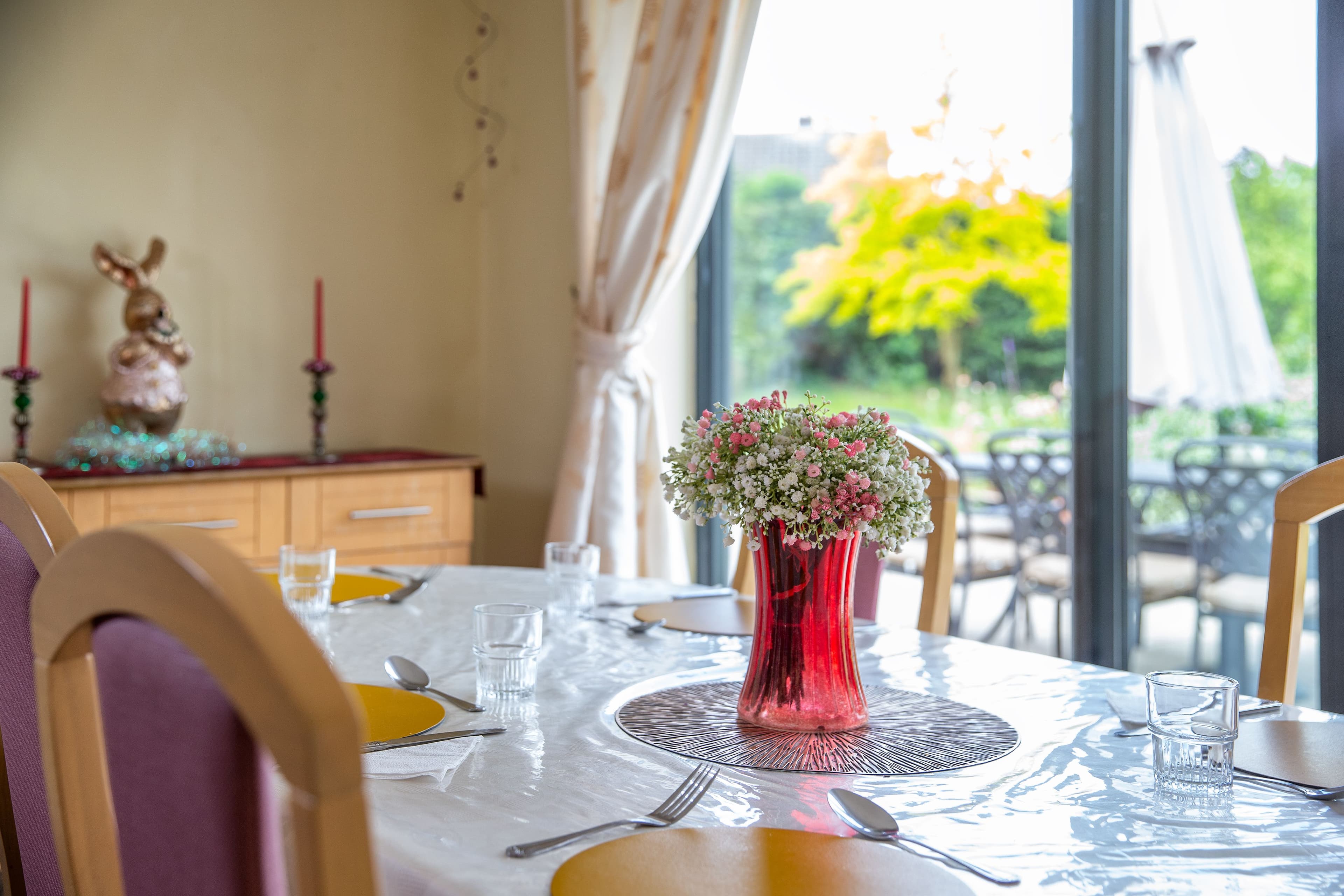 Dining Room at Garden Lodge Care Home in Glinton, Peterborough