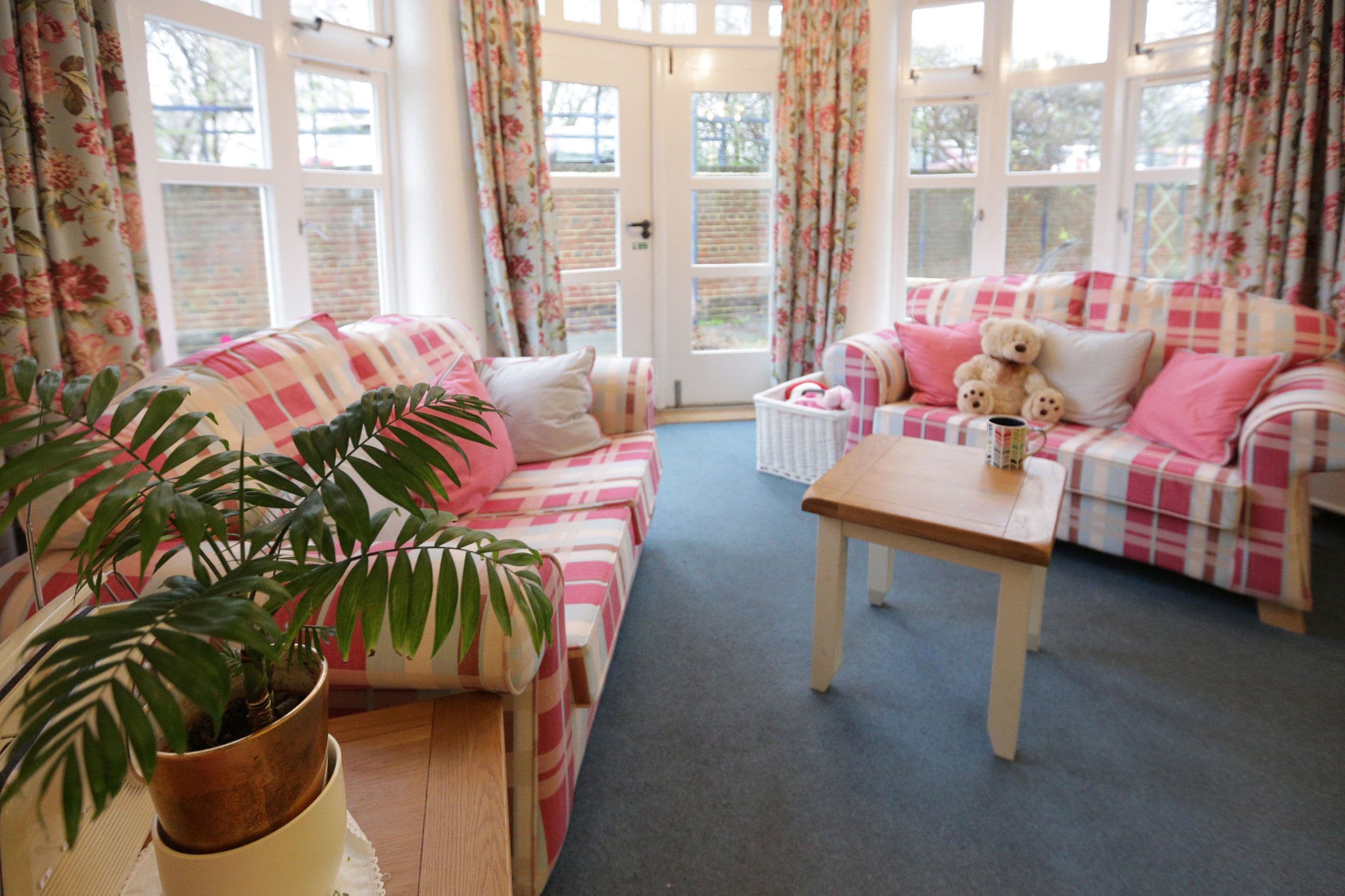 Communal area at Gloucester House Care Home, Sevenoaks, Kent