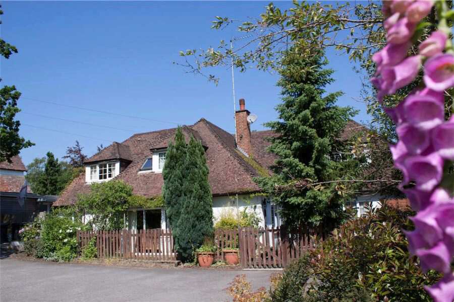 Exterior of Grace House Care Home in Farnham, Waverley