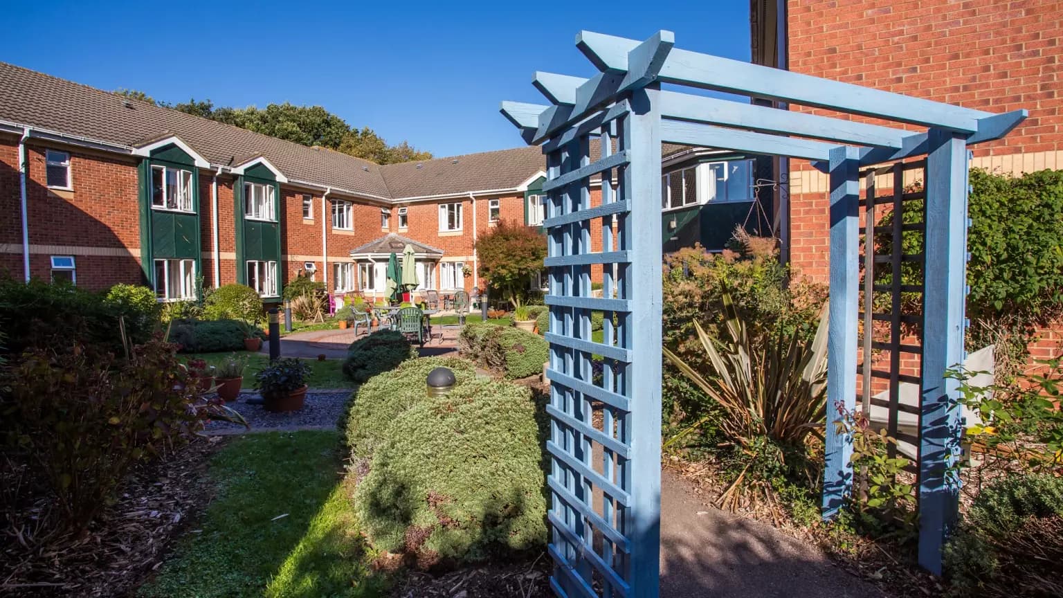 Exterior of Greenacres care home in Hatfield, Hertfordshire