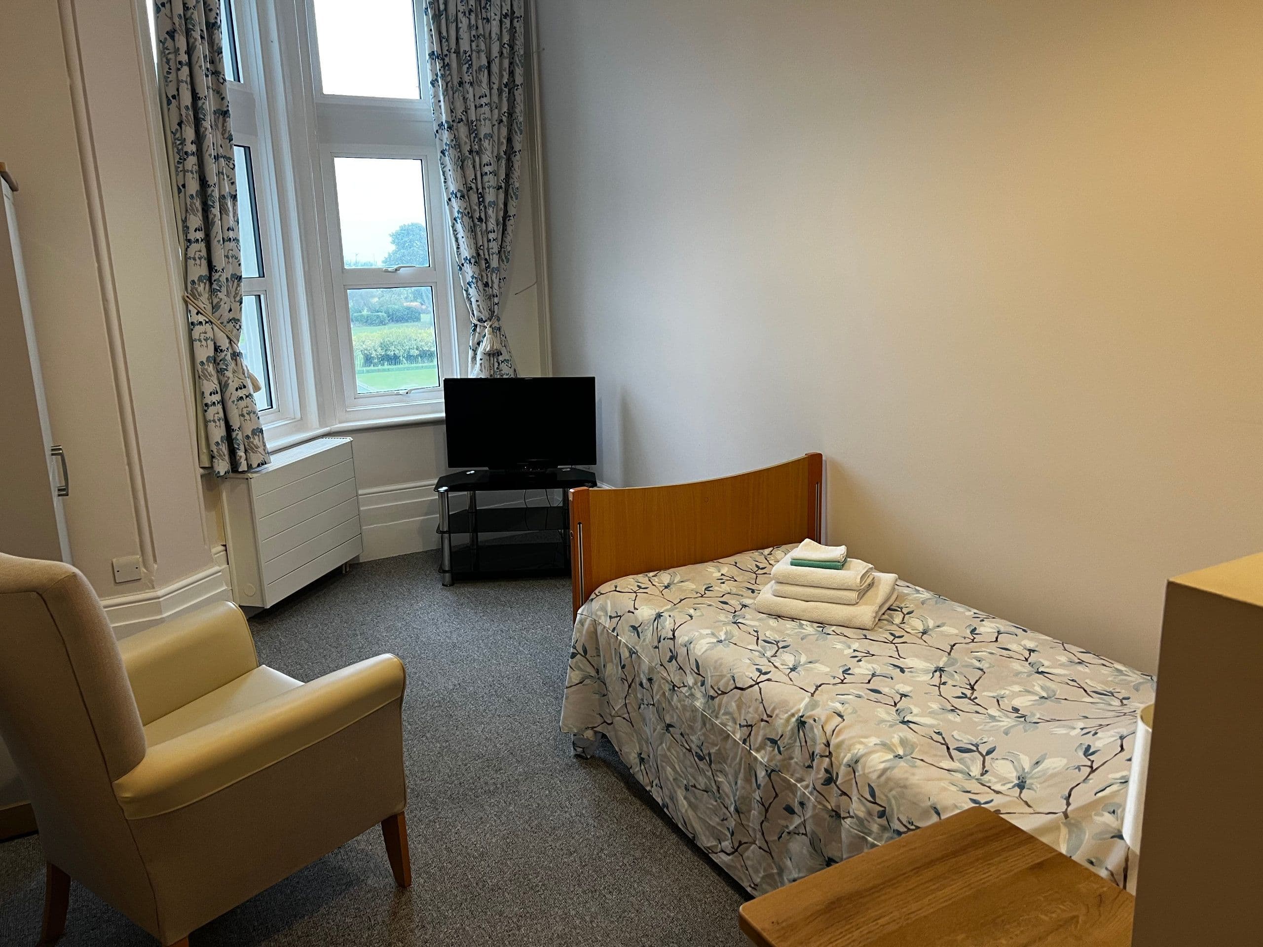 Bedroom at Grosvenor House Care Home, St Leonards-on-Sea, Hastings