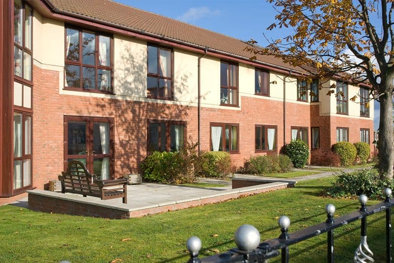 Exterior of Hadrian Park Care Home in Billingham, Stockton-on-Trees