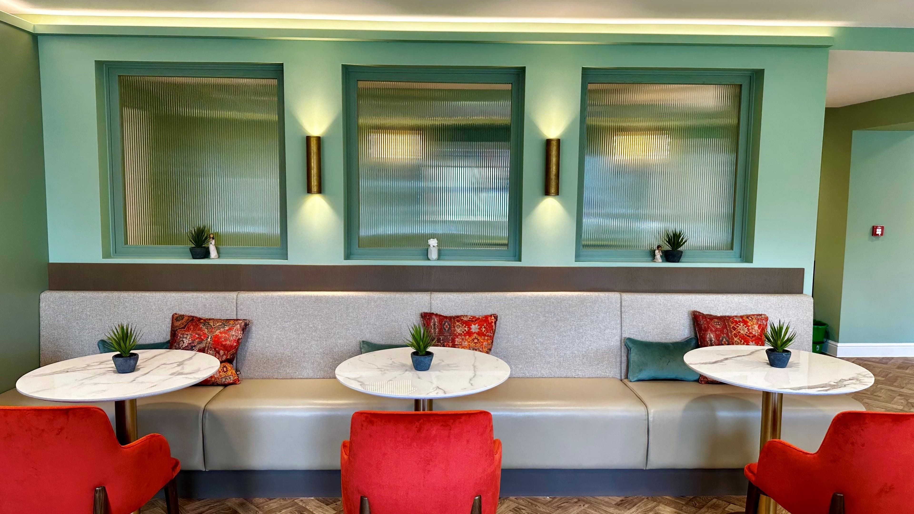 Dining area of Hailsham House in Hailsham, East Sussex