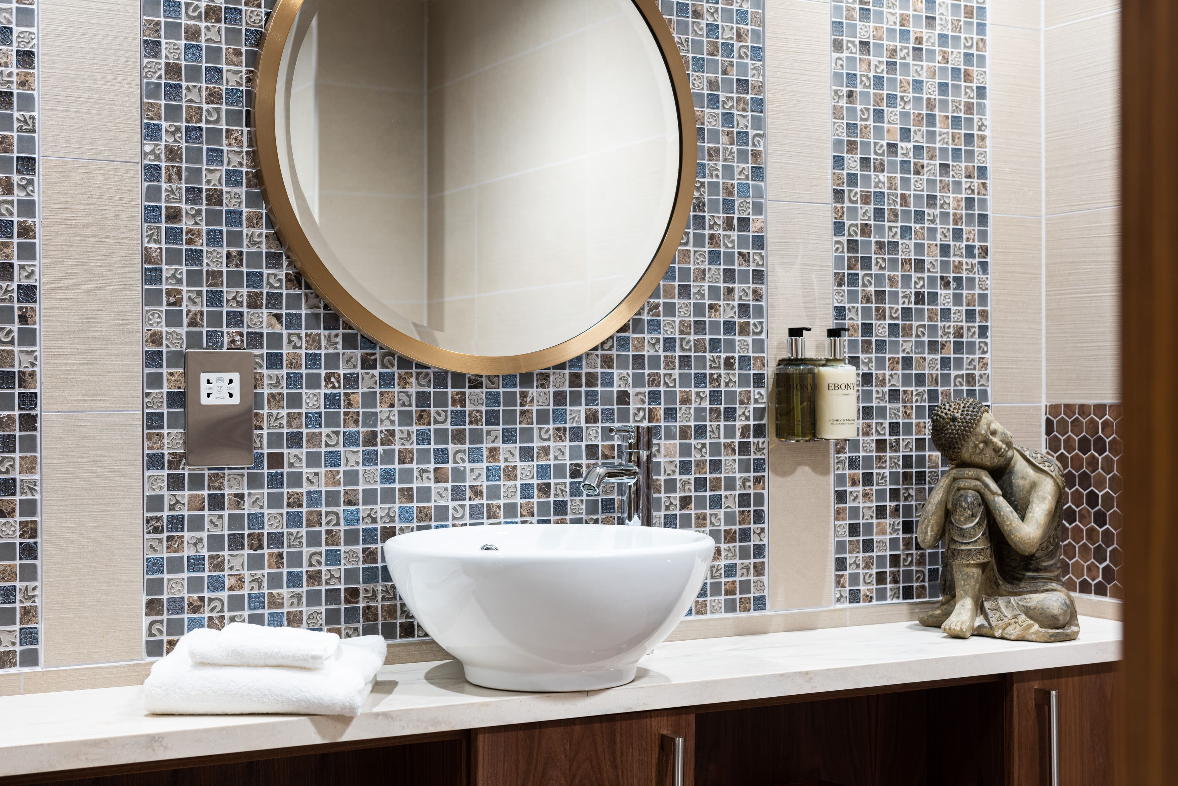 Bathroom of Heathland House care home in Ferndown, Dorset