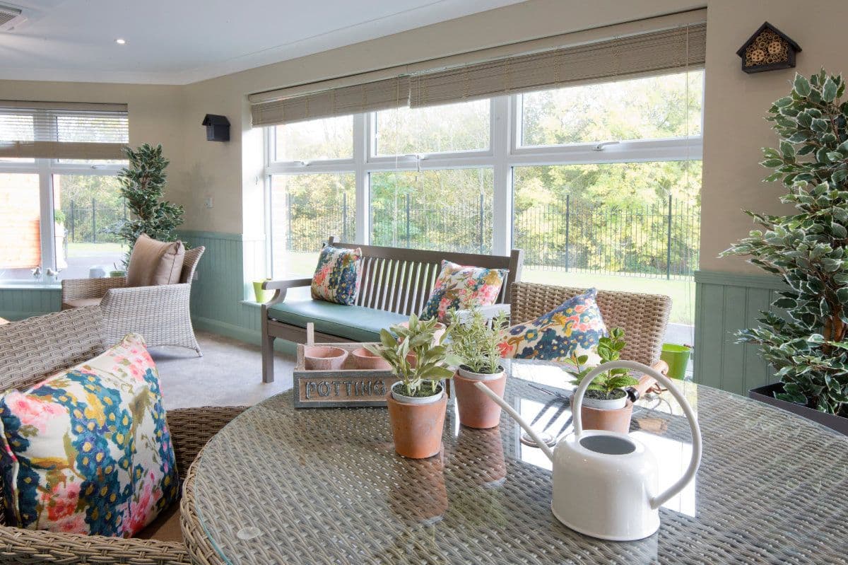 Communal Area at Henley House Care Home, Ipswich, Suffolk