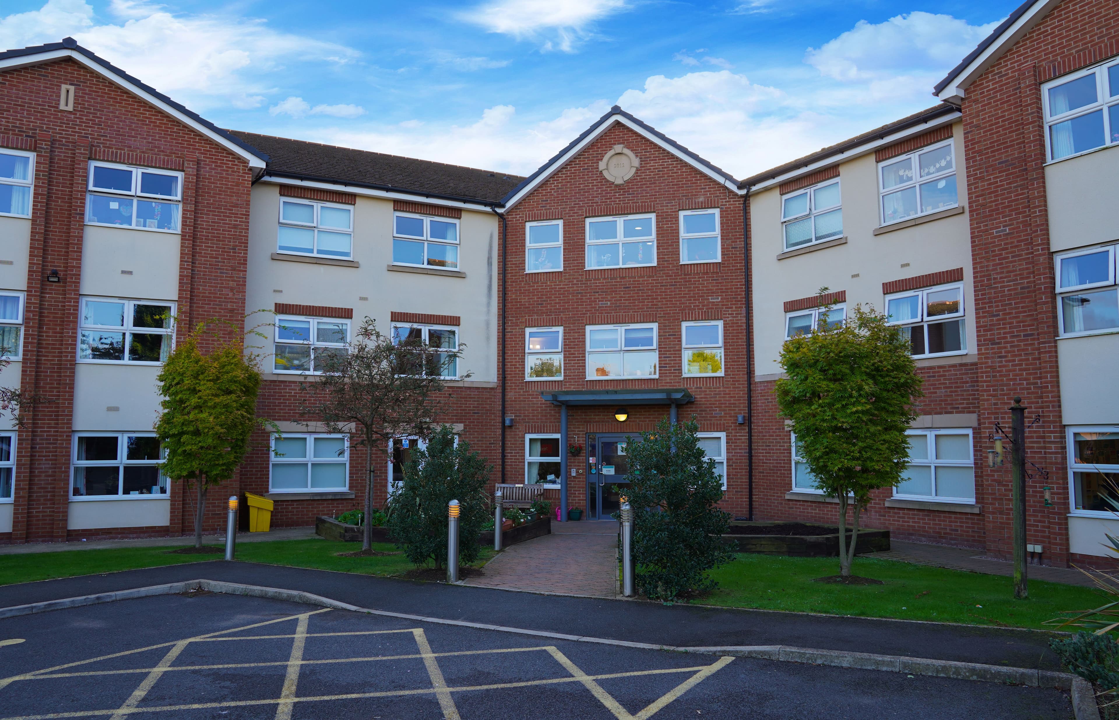 Exterior of Highcroft Hall in Wolverhampton, West Midlands