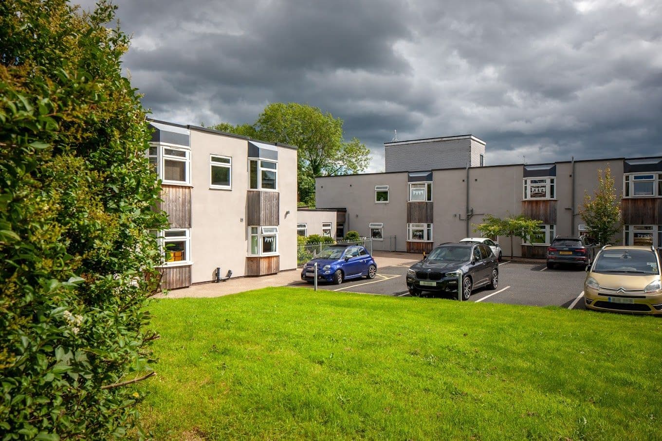 Exterior of Hilton House Care Home in Stoke-on-Trent, Staffordshire