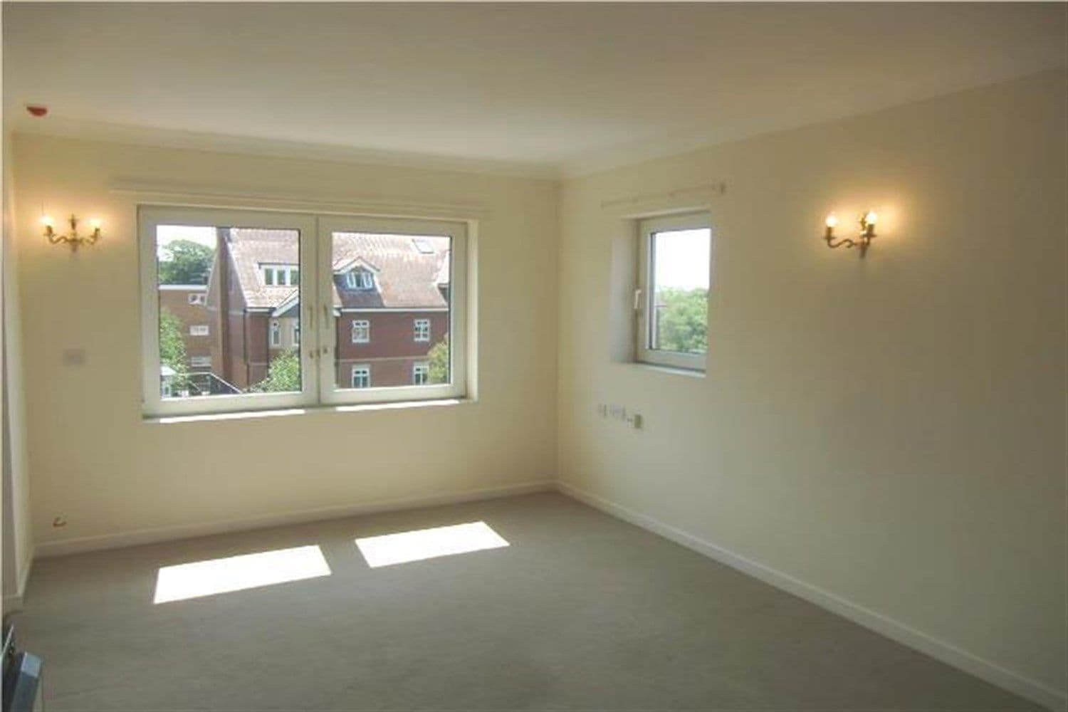 Bedroom at Homebank House Retirement Development in Birkenhead, Merseyside 