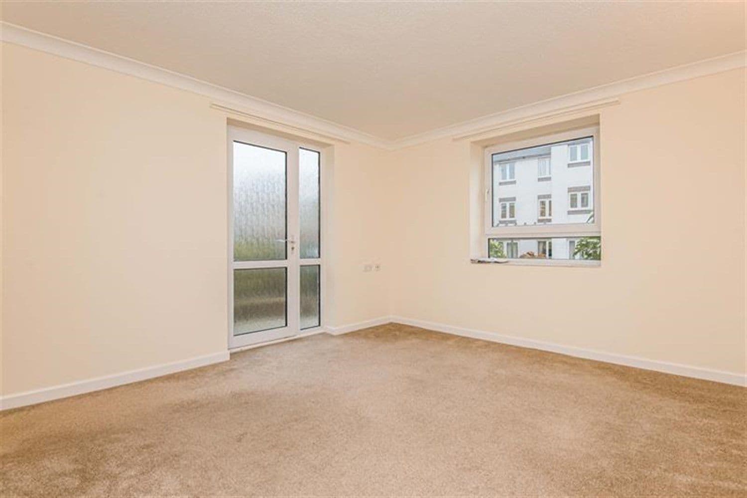 Living Room at Homebaye House Retirement Apartment in Seaton, East Devon