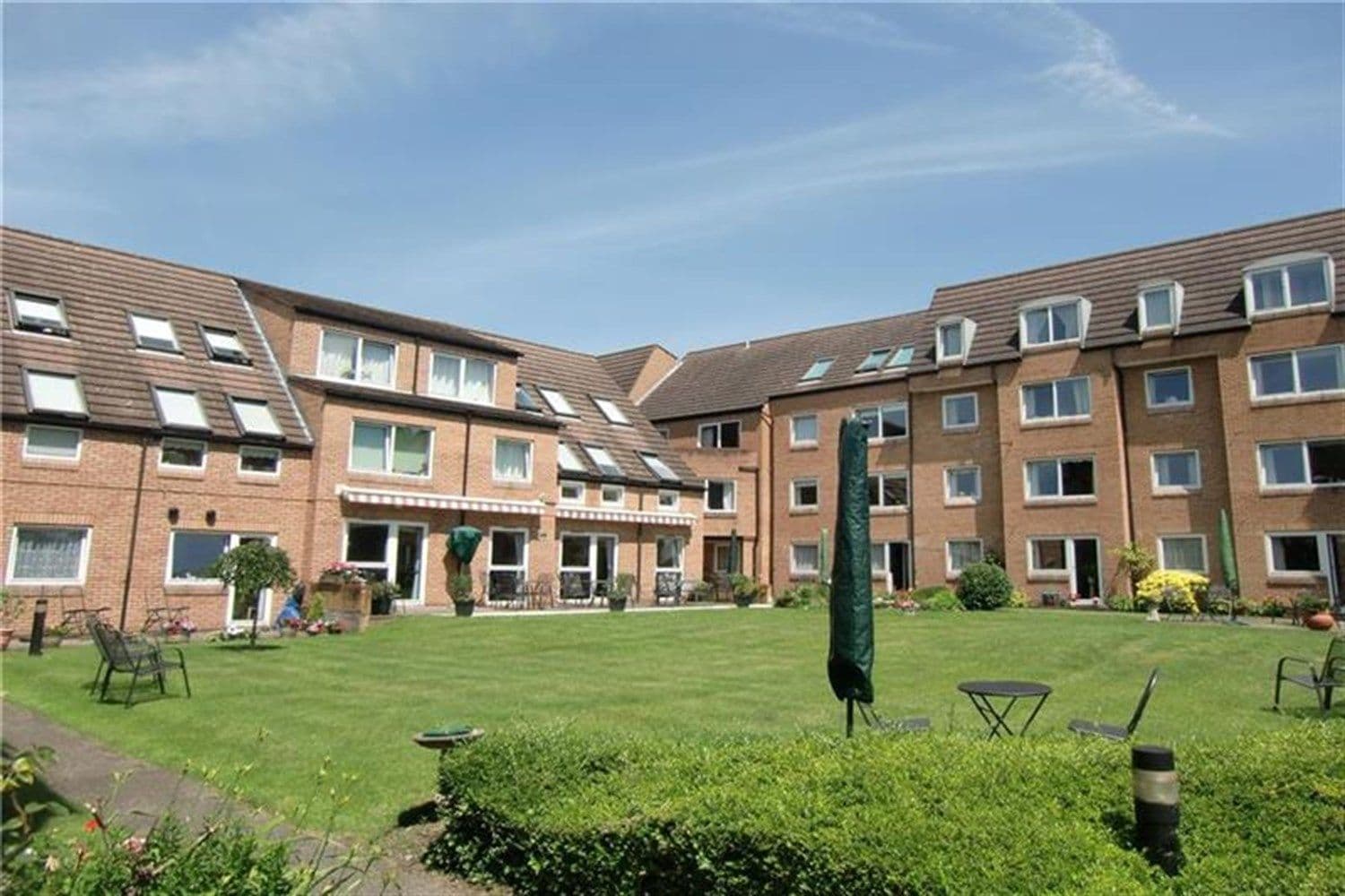 Exterior of Homebeech Retirement Development in Woking, Surrey
