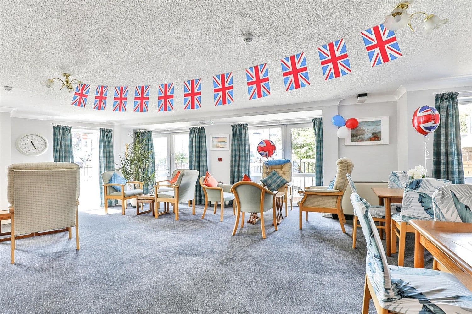 Communal Lounge at Homecrest House Retirement Development in Scarborough, North Yorkshire