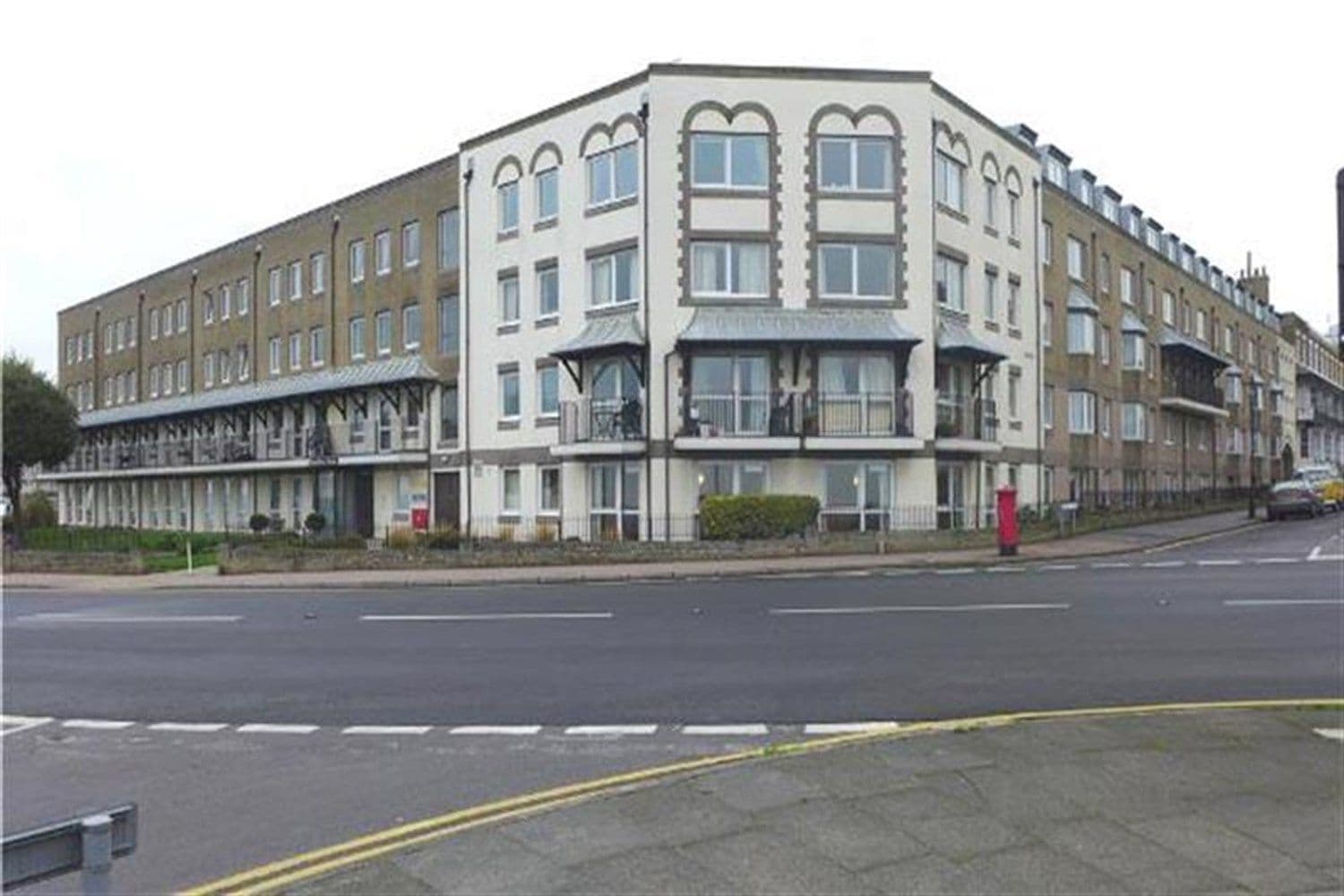 Exterior of Homefleet House in Ramsgate, Kent