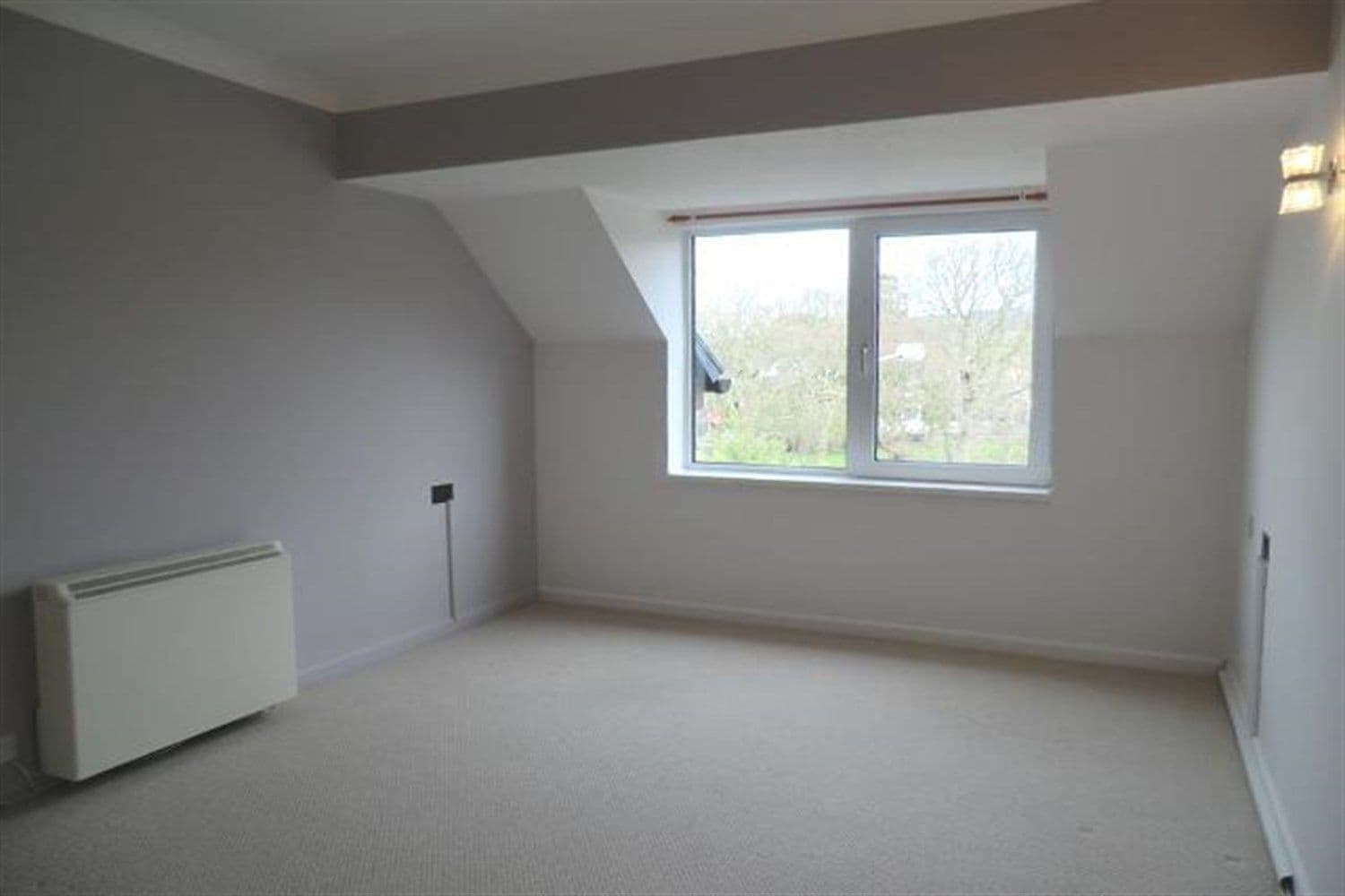 Bedroom at Homelake House Retirement Apartment in Poole, Dorset