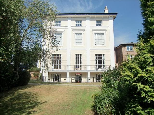 Exterior of Homespring House in Cheltenham, Gloucestershire