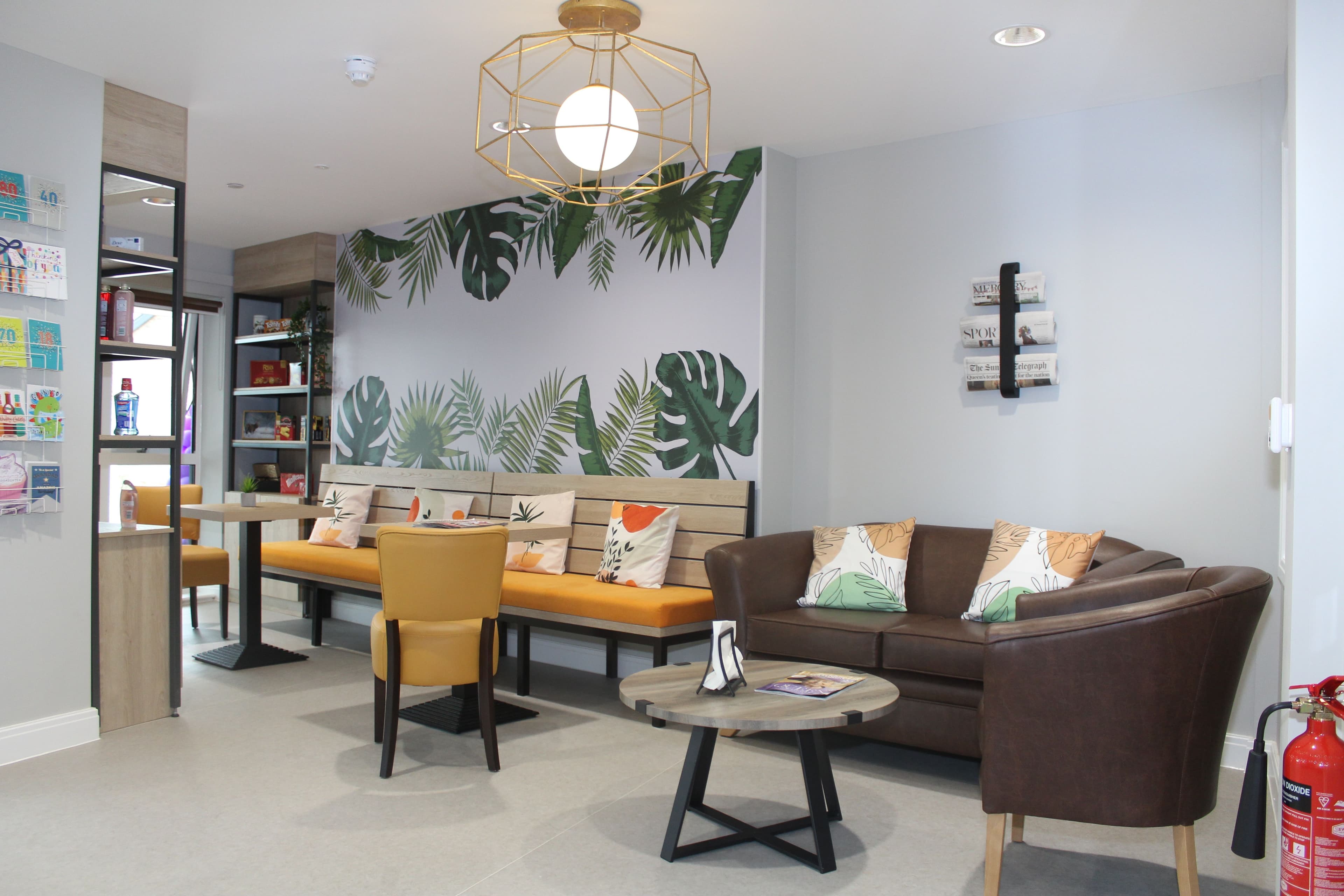 Communal Lounge at Broxbourne Care Home in Broxbourne, Hertfordshire