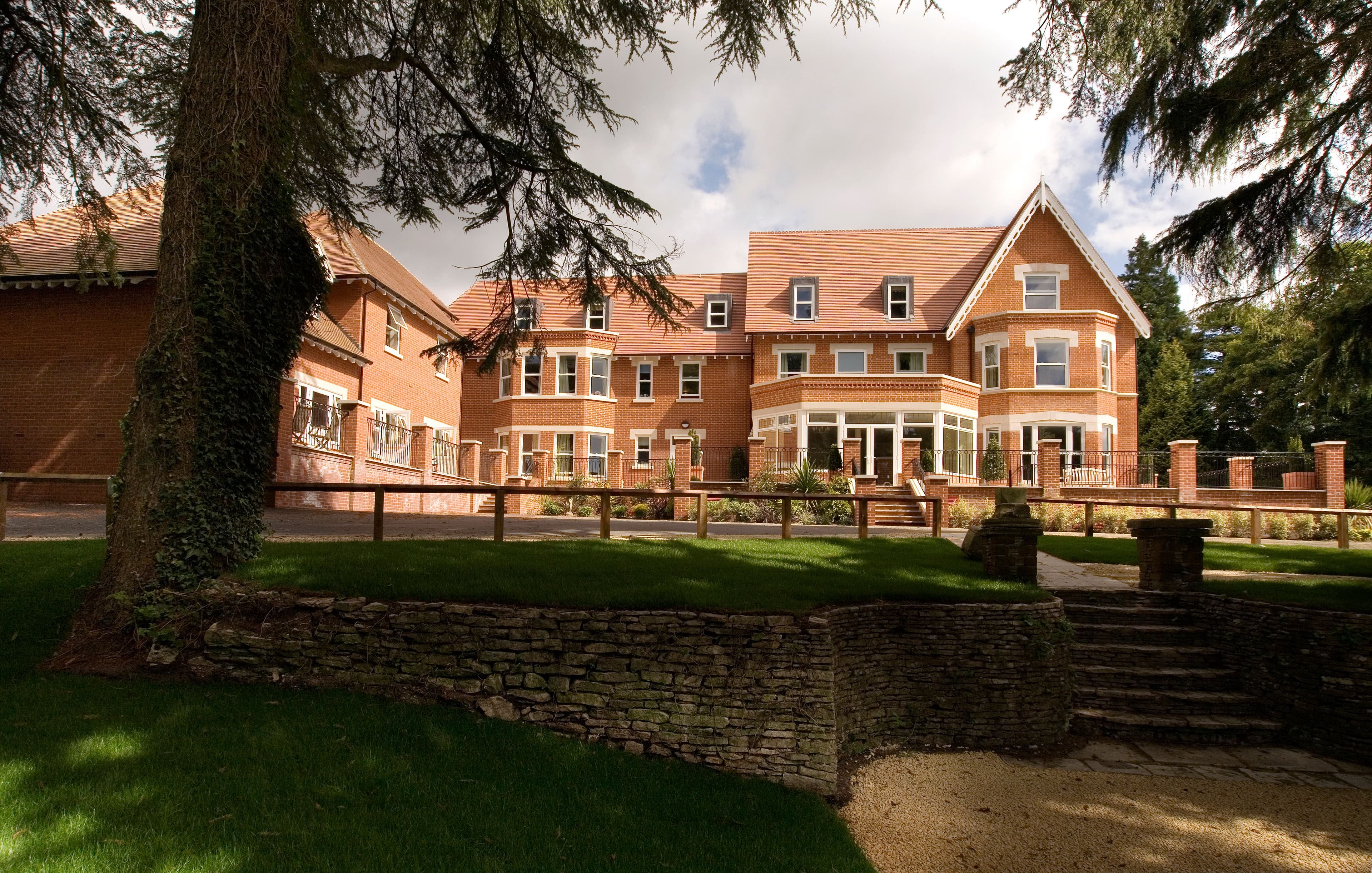 Exterior of Branksome Park care home in Poole, Dorset