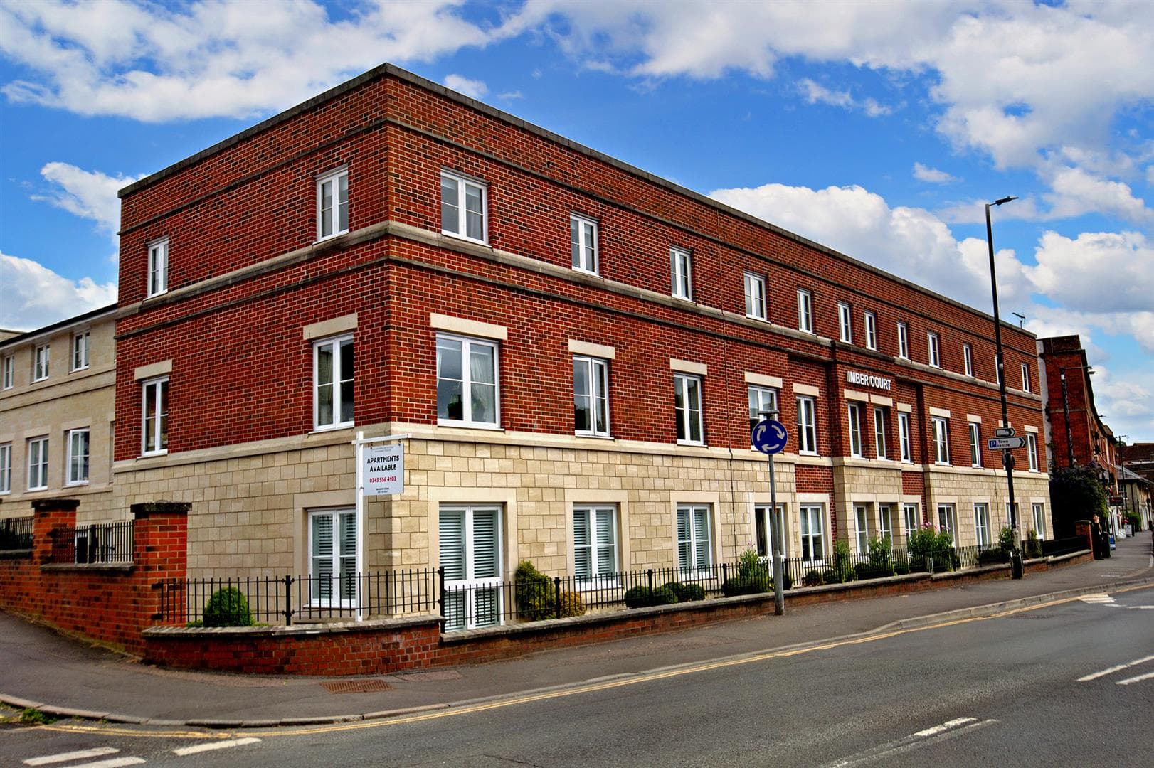 Exterior of Imber Court Retirement Development in Warminster, Wiltshire