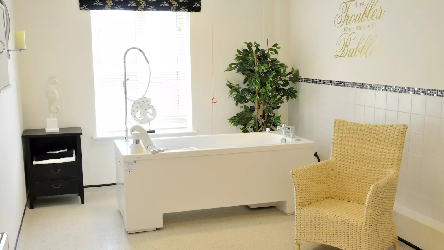 Bathroom of Jubilee Court care home in Stevenage, Hertfordshire