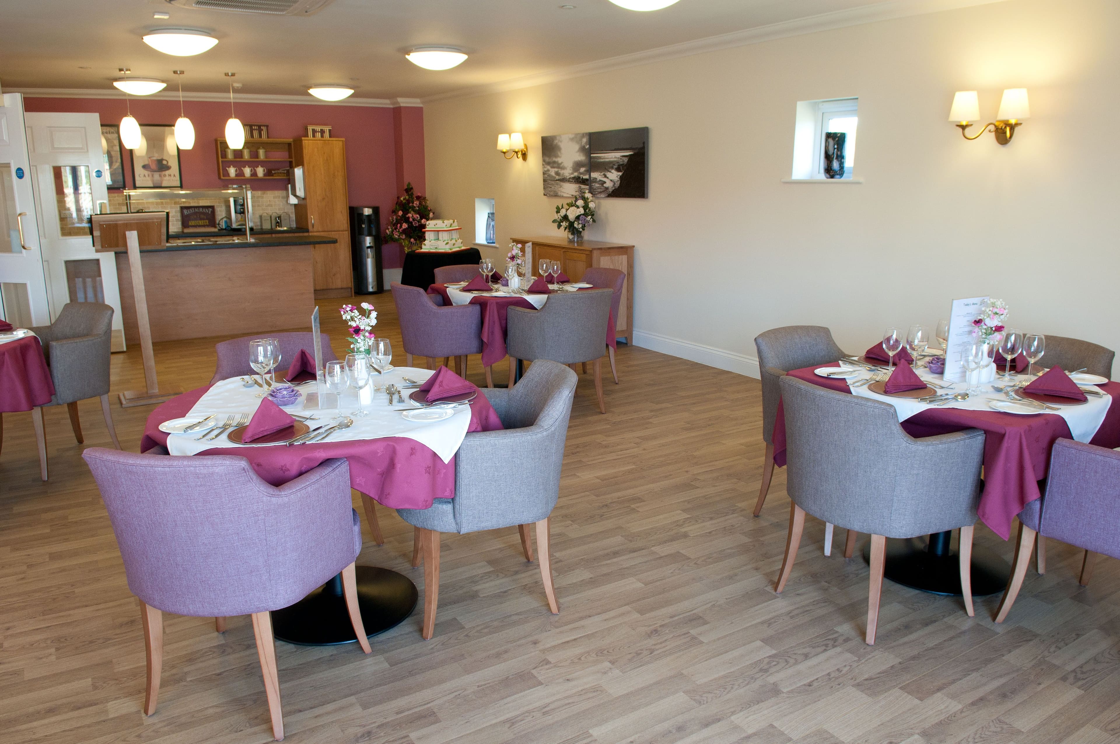 Dining Room at Ritson Lodge Care Home in Gorleston-on-Sea, Great Yarmouth