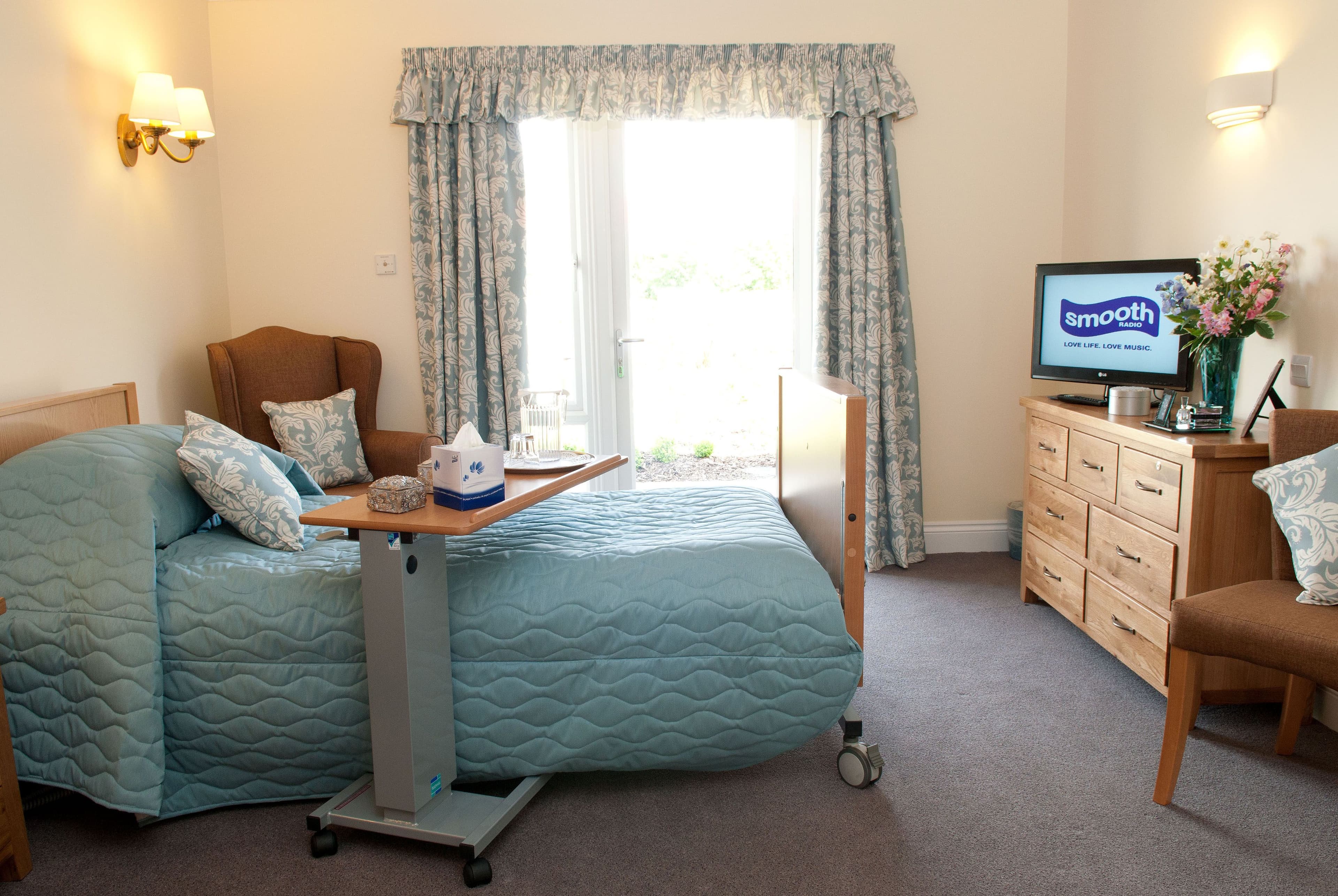 Bedroom at Ritson Lodge Care Home in Gorleston-on-Sea, Great Yarmouth