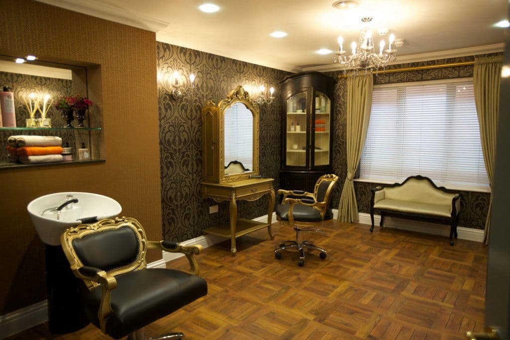 Salon of Karuna Manor care home in Harrow, London