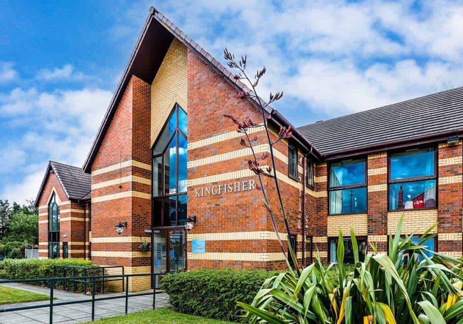 Exterior of Kingfisher House Care Home in North Tyneside, Tyne and Wear