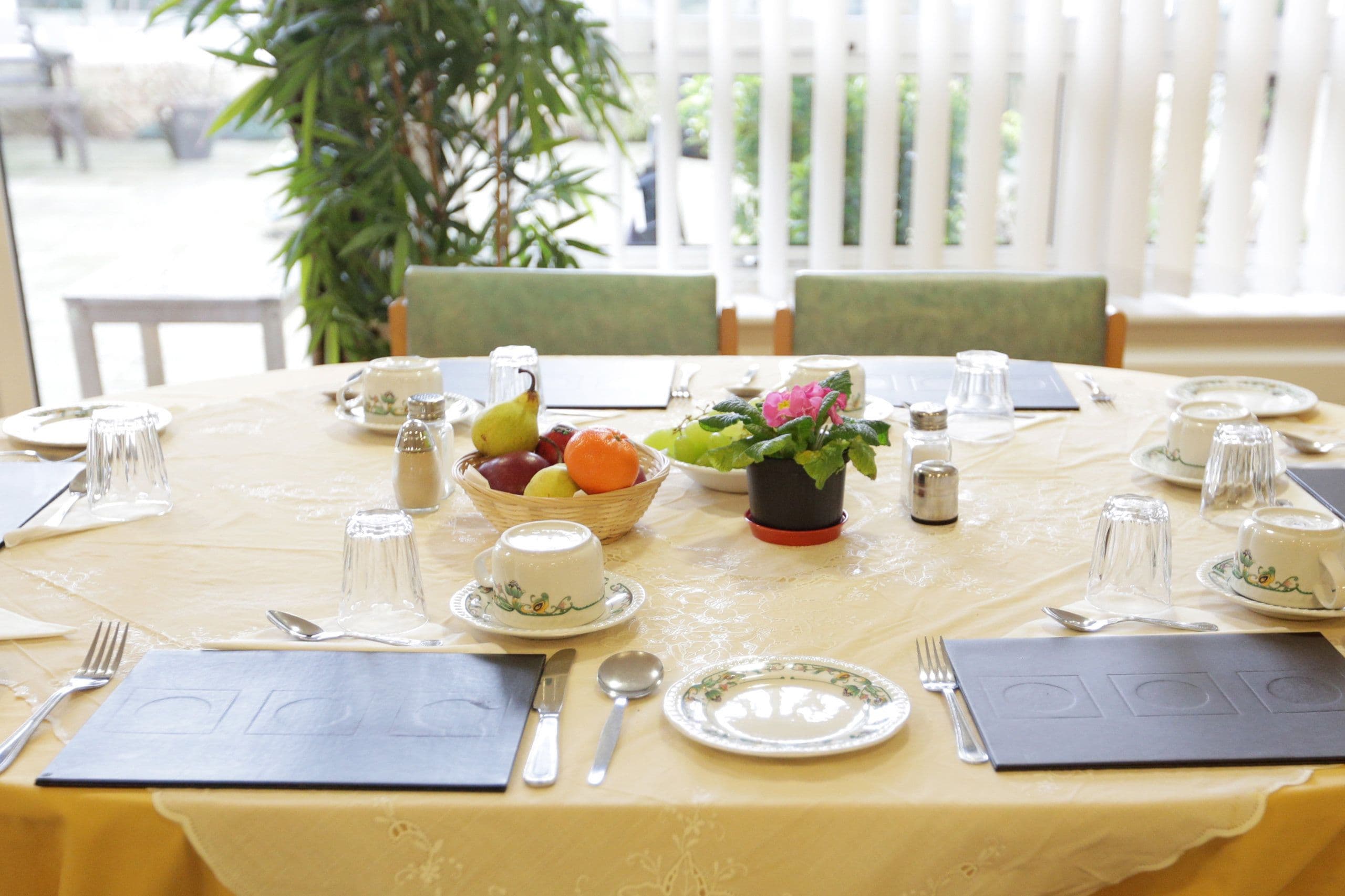 Dining Area at Kingston House, Calne, Wiltshire